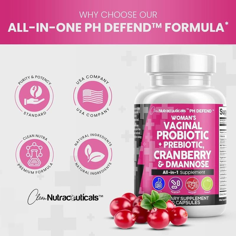 Women'S Vaginal Probiotic + Prebiotics